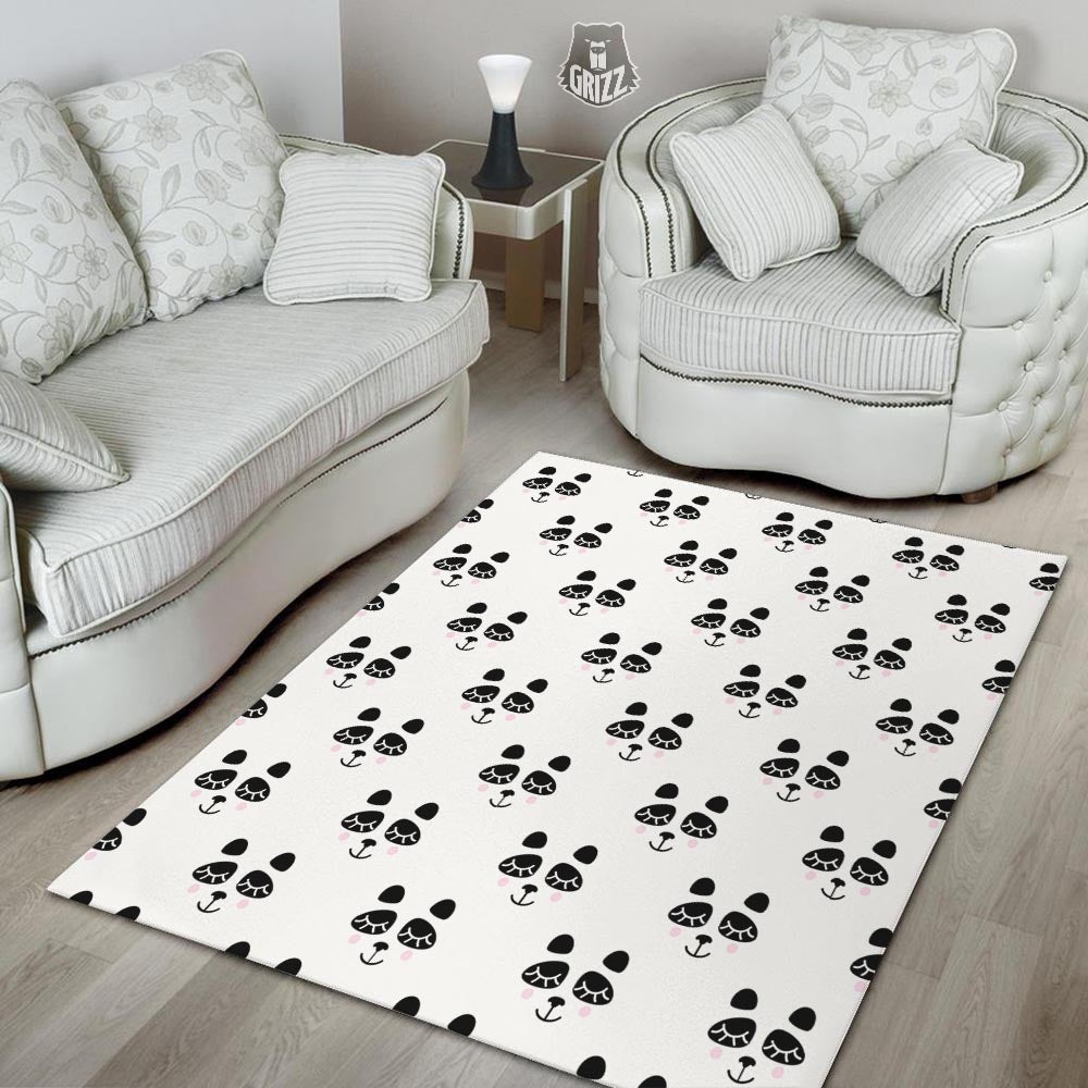 Emoji Bear Sleeping Print Pattern Floor Mat-grizzshop