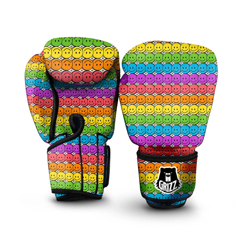 Emoticons Poop Print Pattern Boxing Gloves main image 0