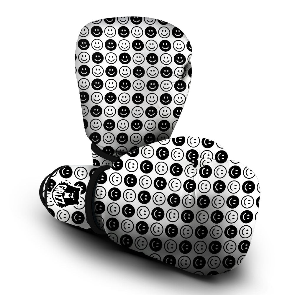 Emoji Funny Print Pattern Boxing Gloves-grizzshop