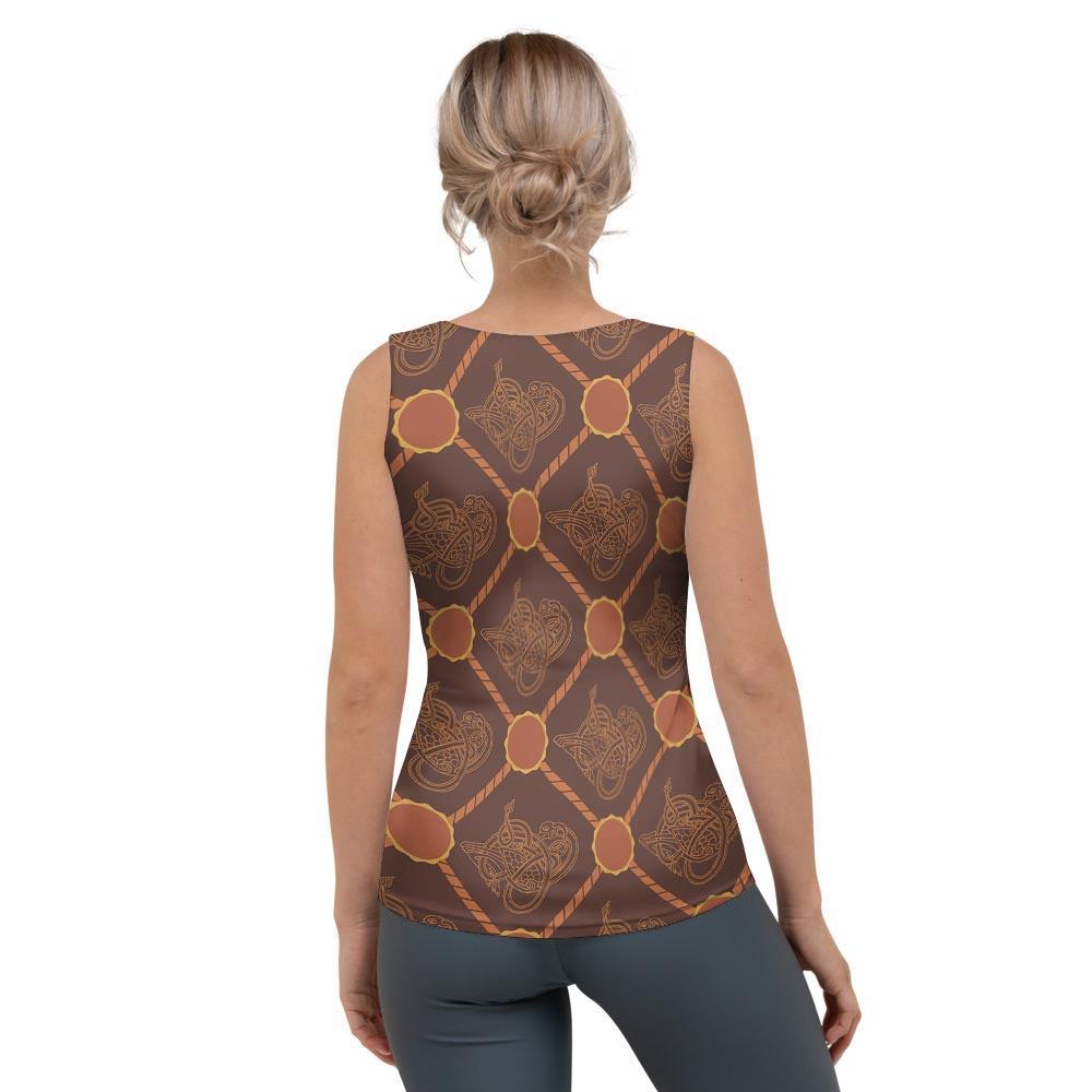 Ethnic Celtic Viking Norse Women's Tank Top-grizzshop