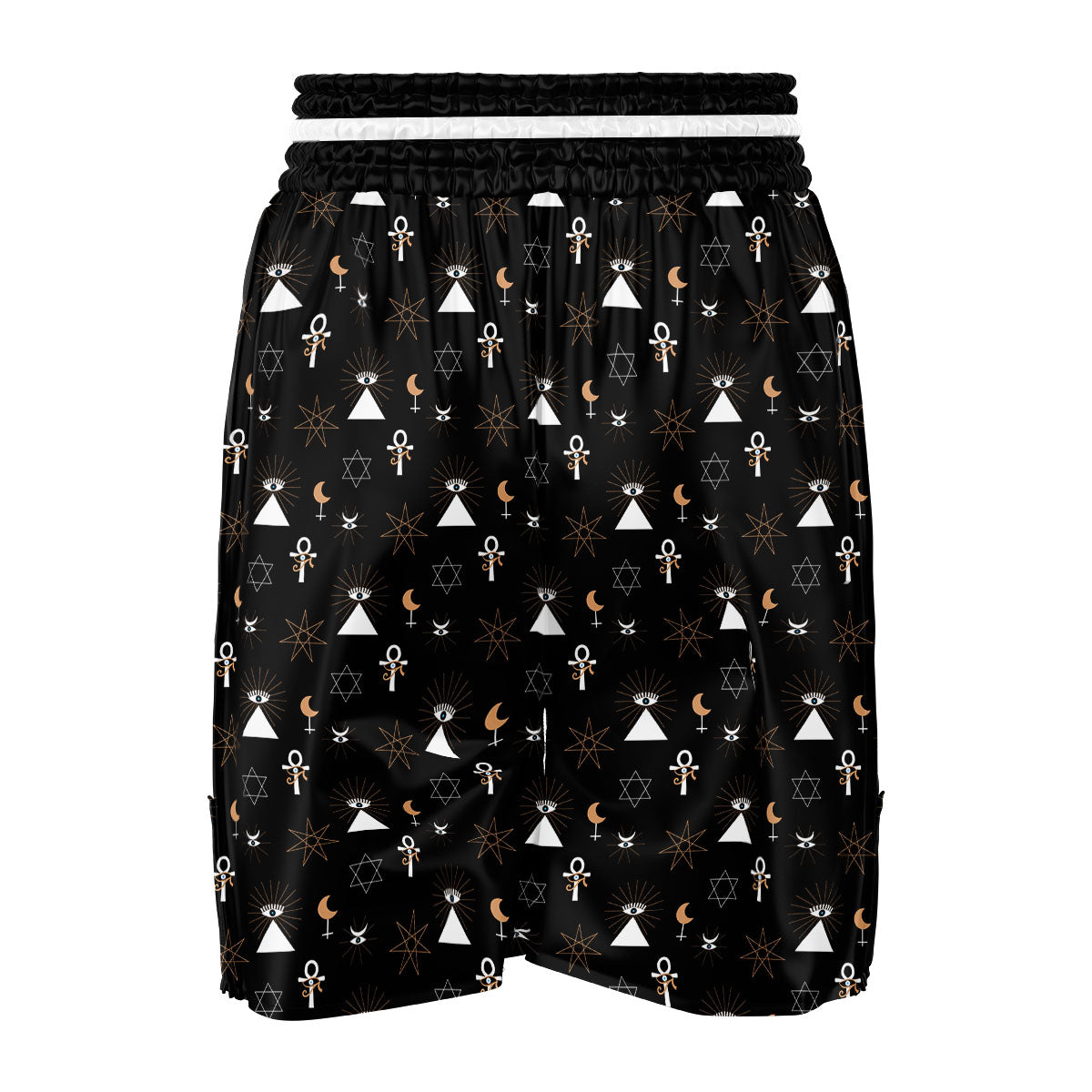 Eye Of Horus Egypt Print Pattern Boxing Shorts-grizzshop