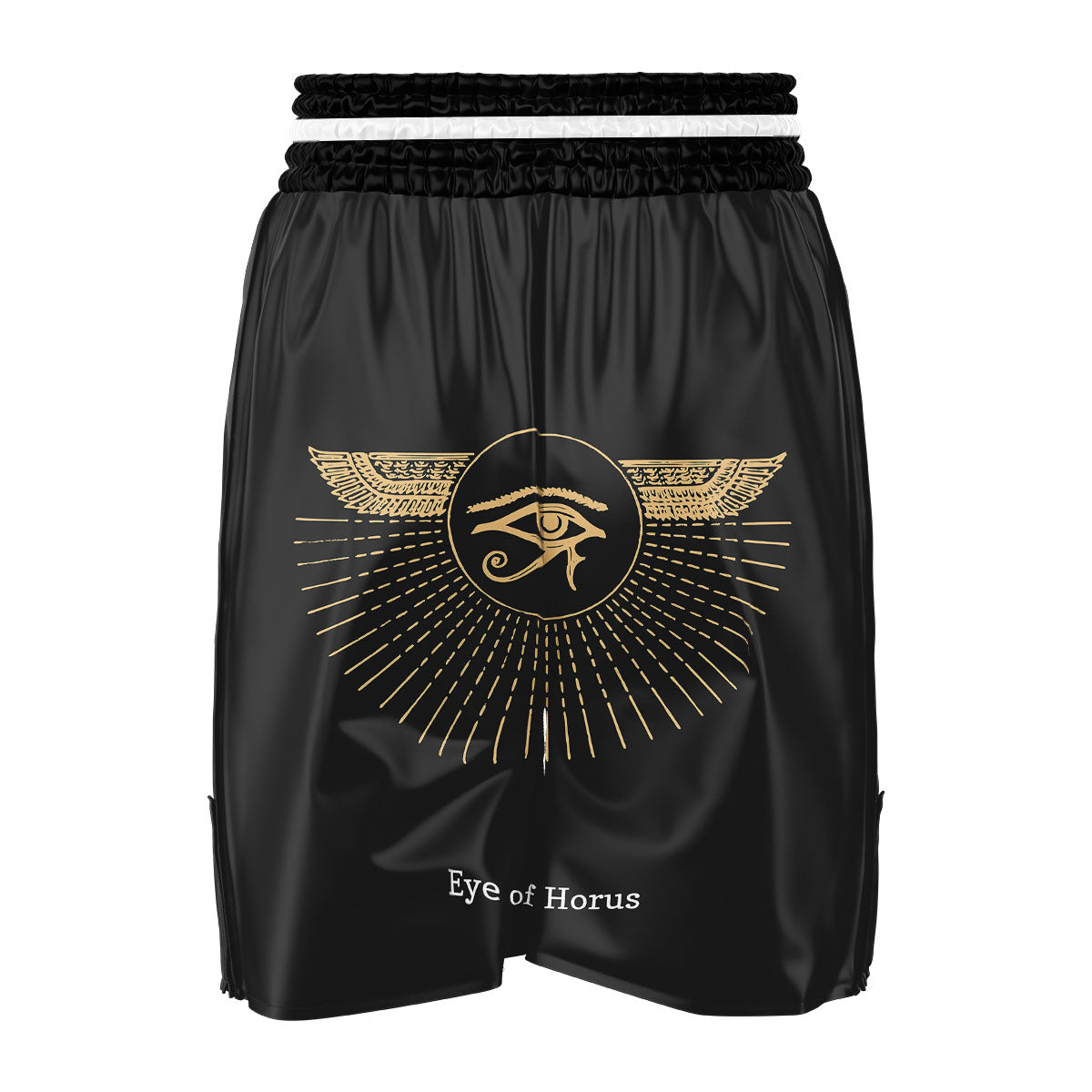 Eye Of Horus Egyptian Print Boxing Shorts-grizzshop