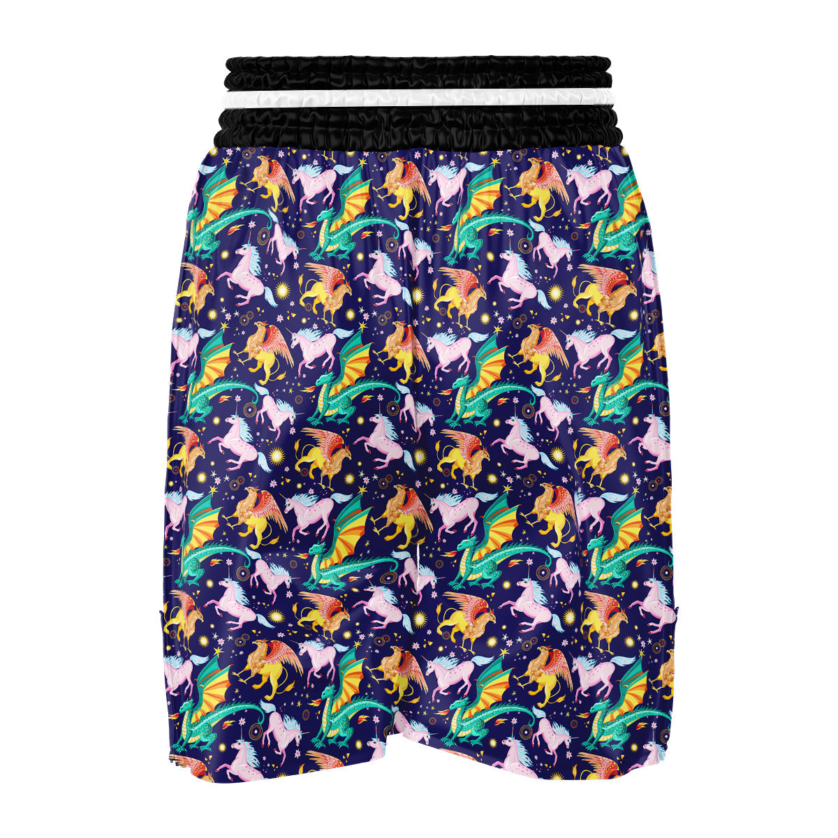 Fantastic Beasts Print Pattern Boxing Shorts-grizzshop