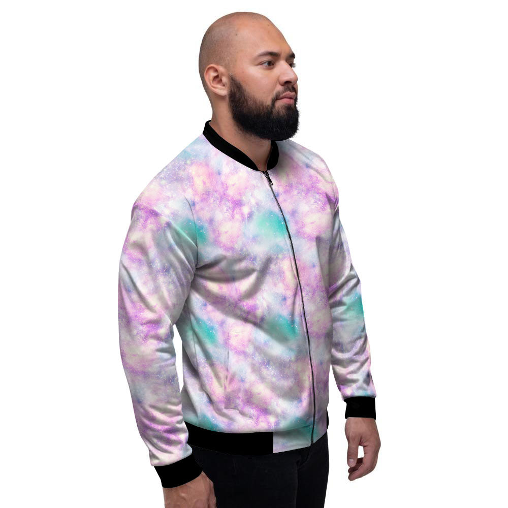 Fantasy Star Print Pattern Men's Bomber Jacket-grizzshop