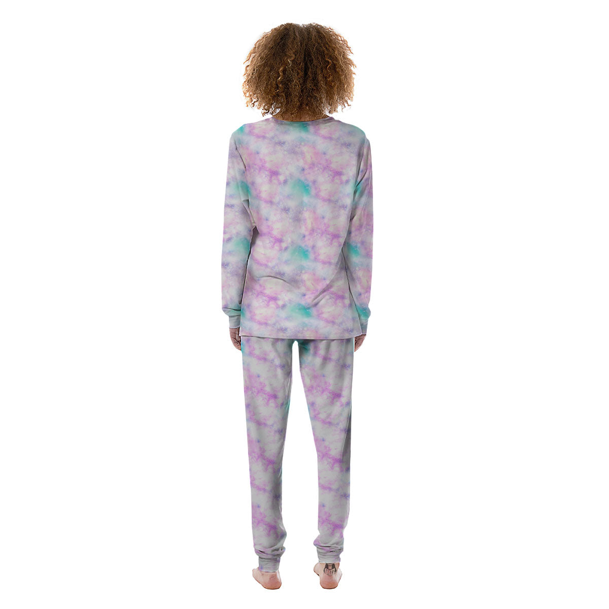 Fantasy Star Print Pattern Women's Pajamas-grizzshop
