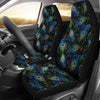 Feather Peacock Pattern Print Universal Fit Car Seat Cover-grizzshop