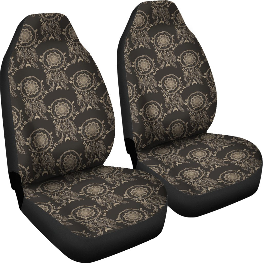 Feather Vintage Dream Catcher Universal Fit Car Seat Cover-grizzshop