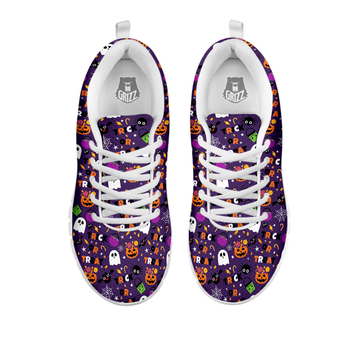 Festival Halloween Print Pattern White Sneaker-grizzshop