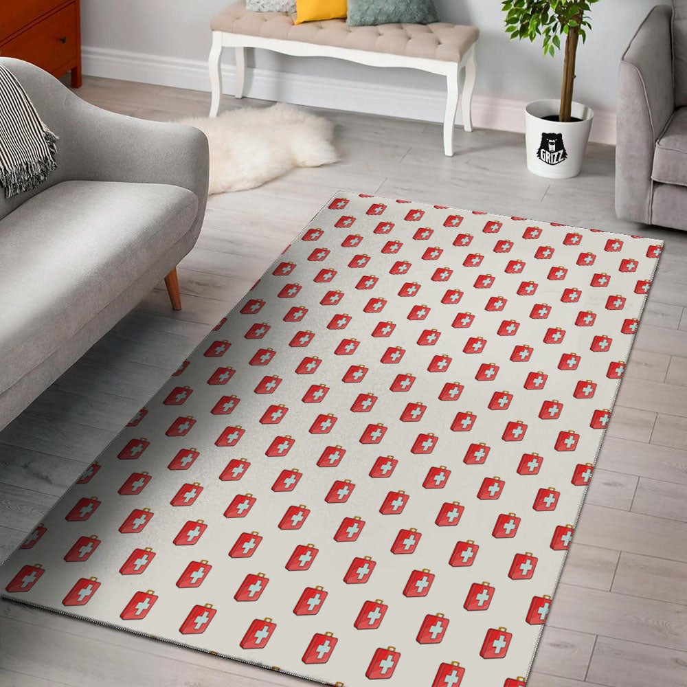 First Kit Aid Paramedic Print Pattern Floor Mat-grizzshop
