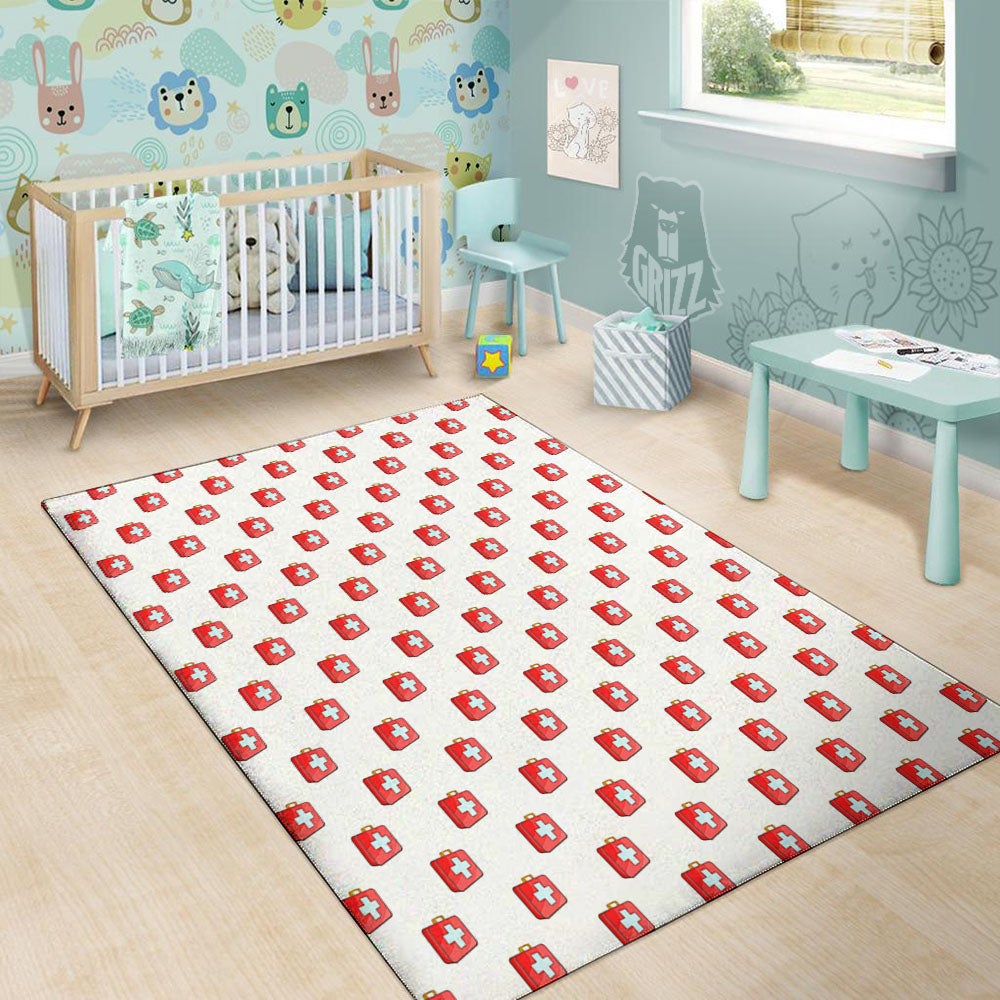 First Kit Aid Paramedic Print Pattern Floor Mat-grizzshop