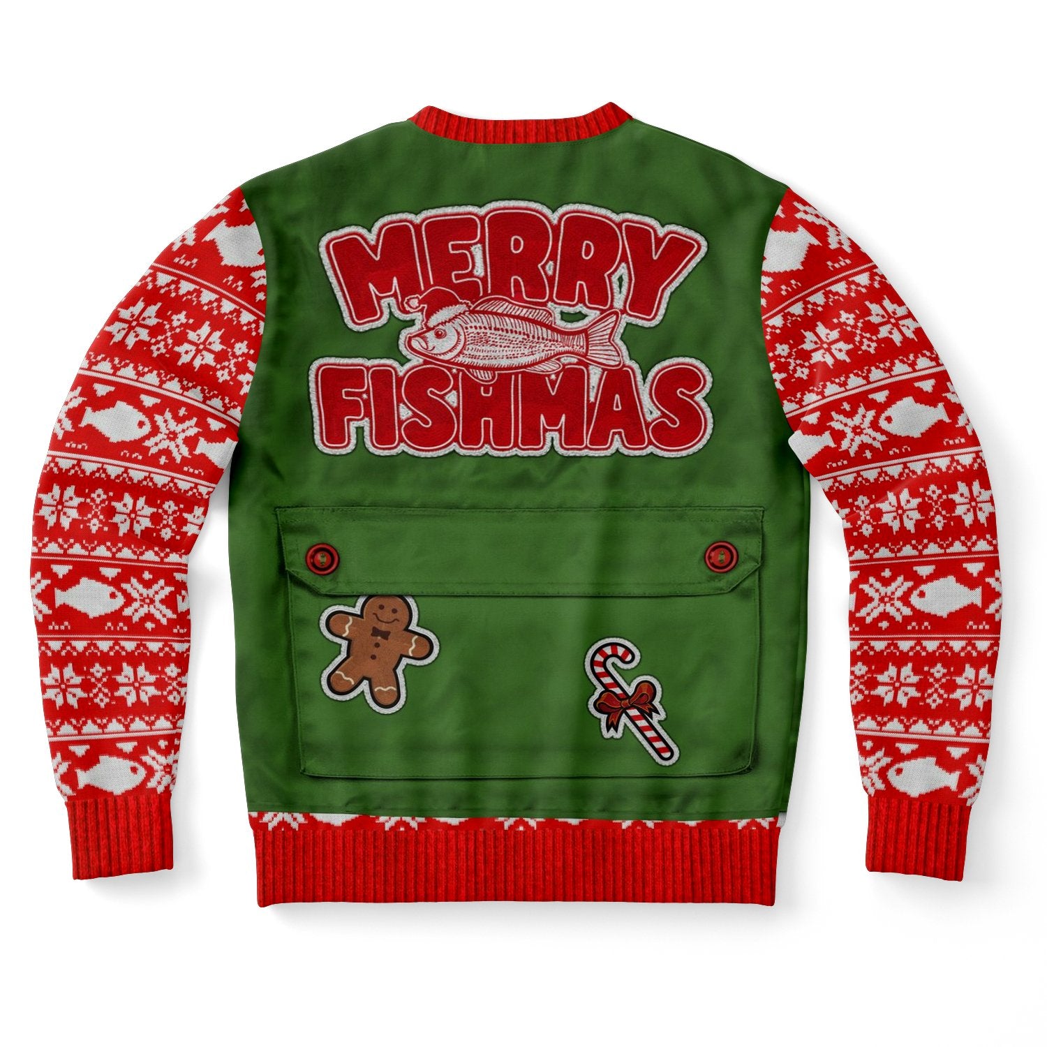 Fishman Custome Ugly Christmas Sweater-grizzshop