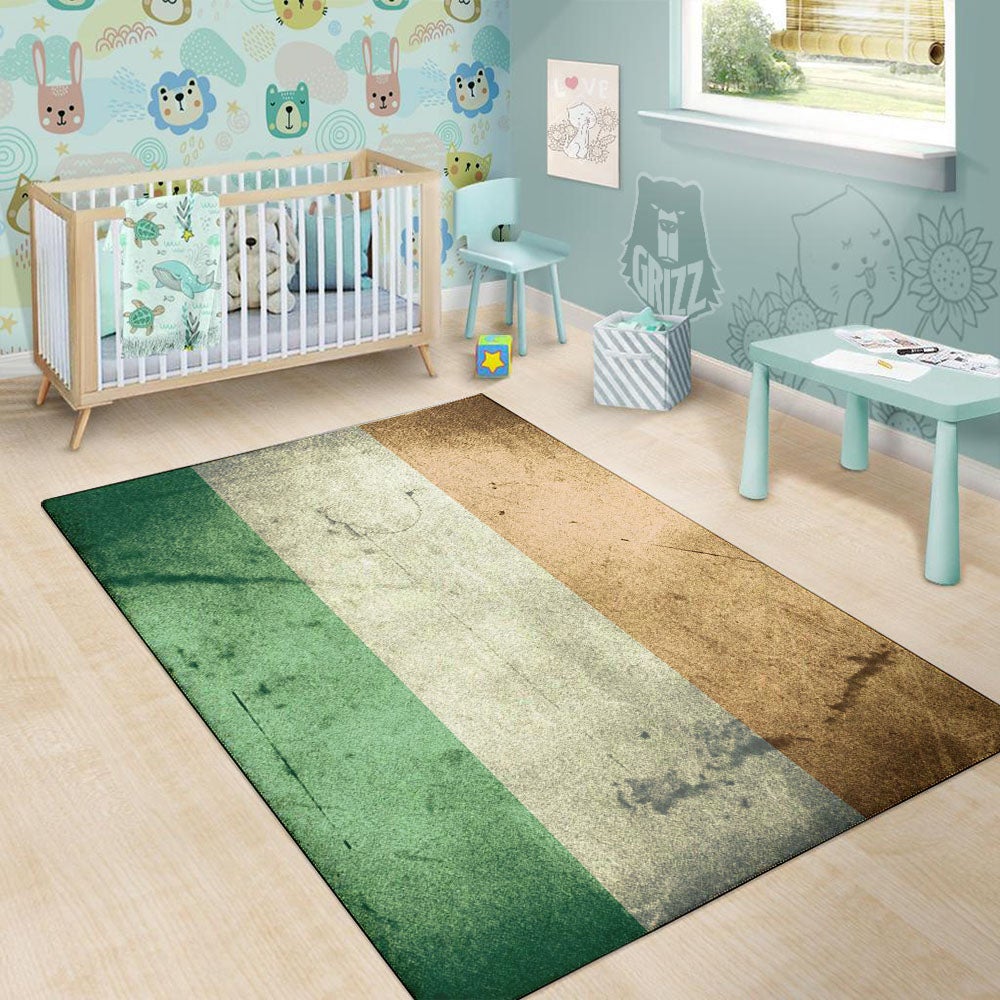 Flag Irish Print Floor Mat-grizzshop