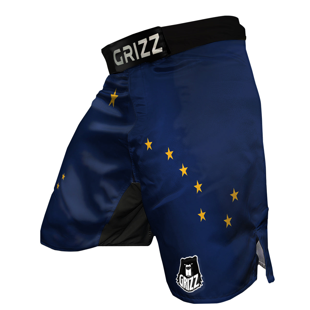 Flag Of Alaska MMA Shorts-grizzshop