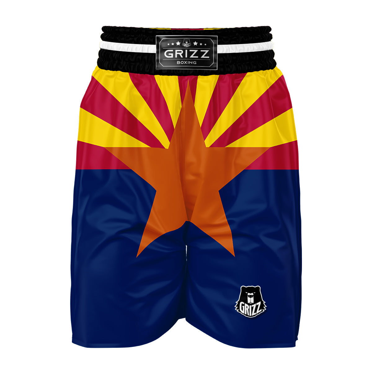 Flag Of Arizona Boxing Shorts-grizzshop