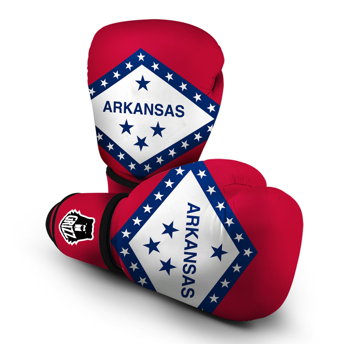 Flag Of Arkansas Boxing Gloves-grizzshop