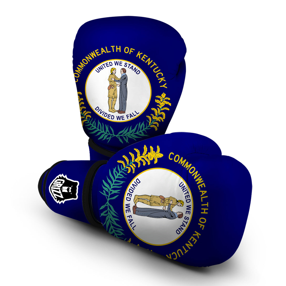 Flag Of Kentucky Boxing Gloves-grizzshop