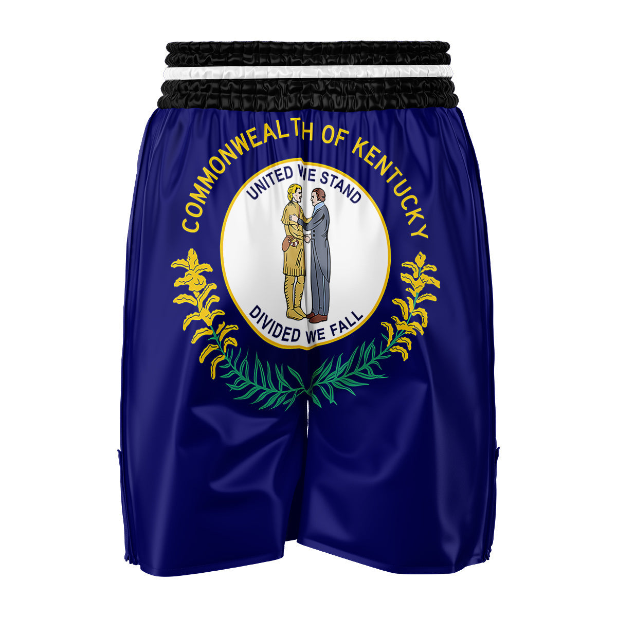 Flag Of Kentucky Boxing Shorts-grizzshop