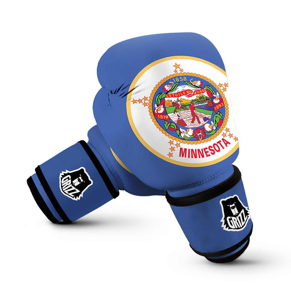 Flag Of Minnesota Boxing Gloves-grizzshop