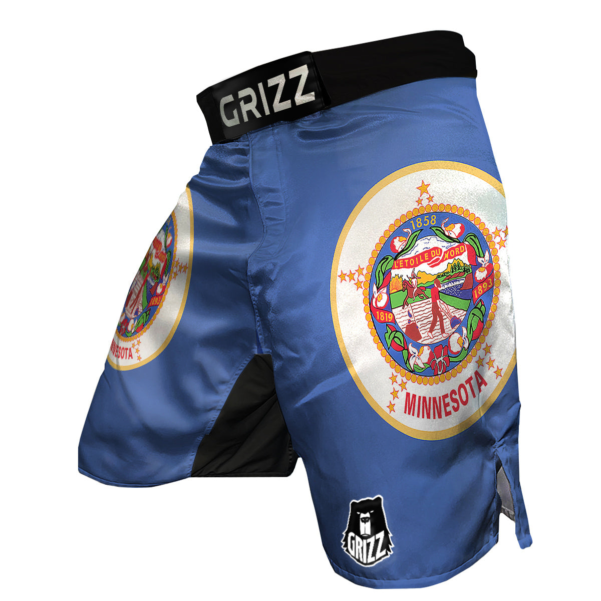 Flag Of Minnesota MMA Shorts-grizzshop