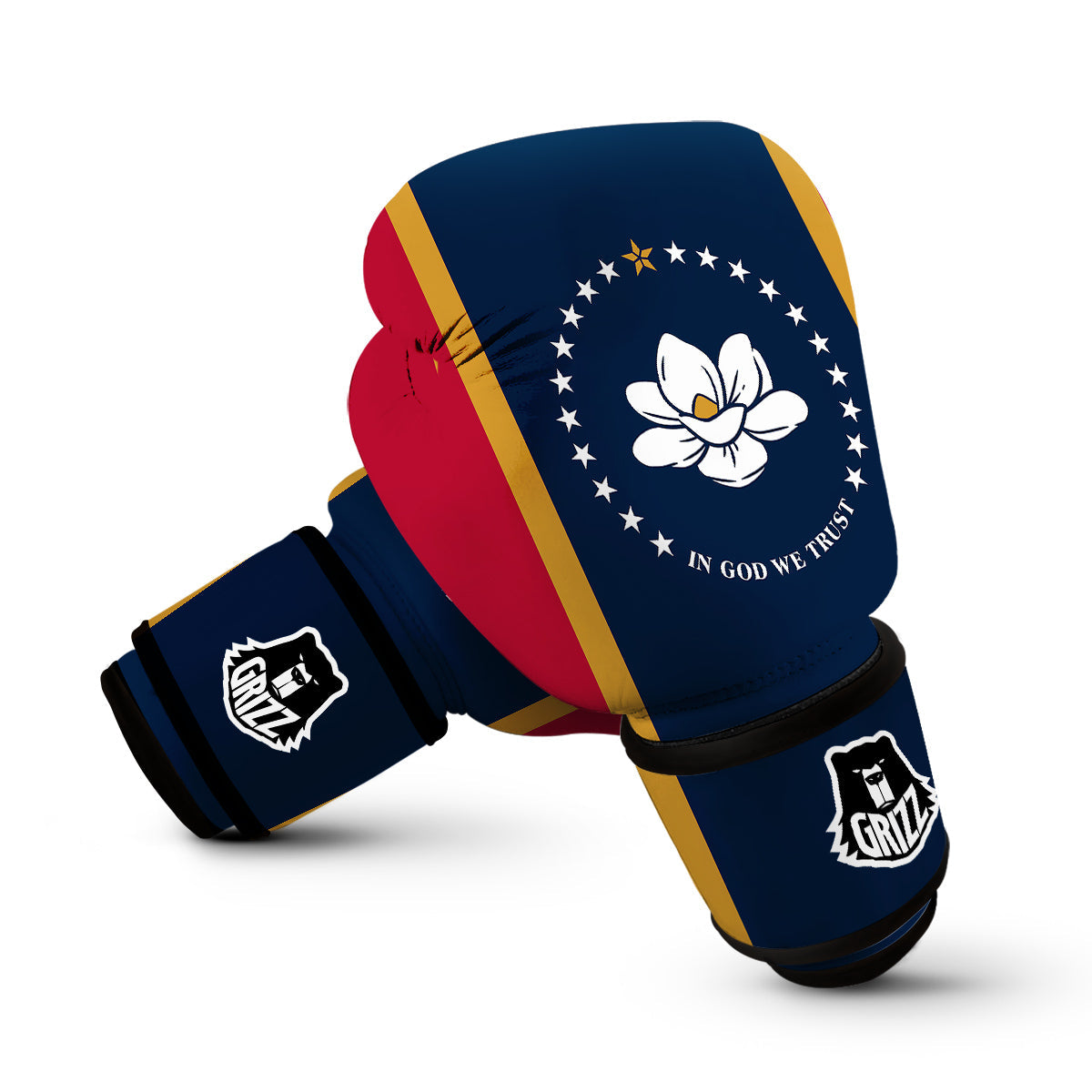 Flag Of Mississippi Boxing Gloves-grizzshop