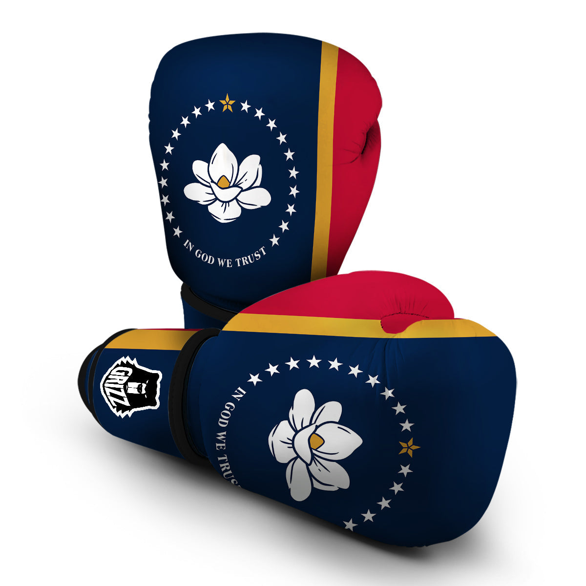 Flag Of Mississippi Boxing Gloves-grizzshop