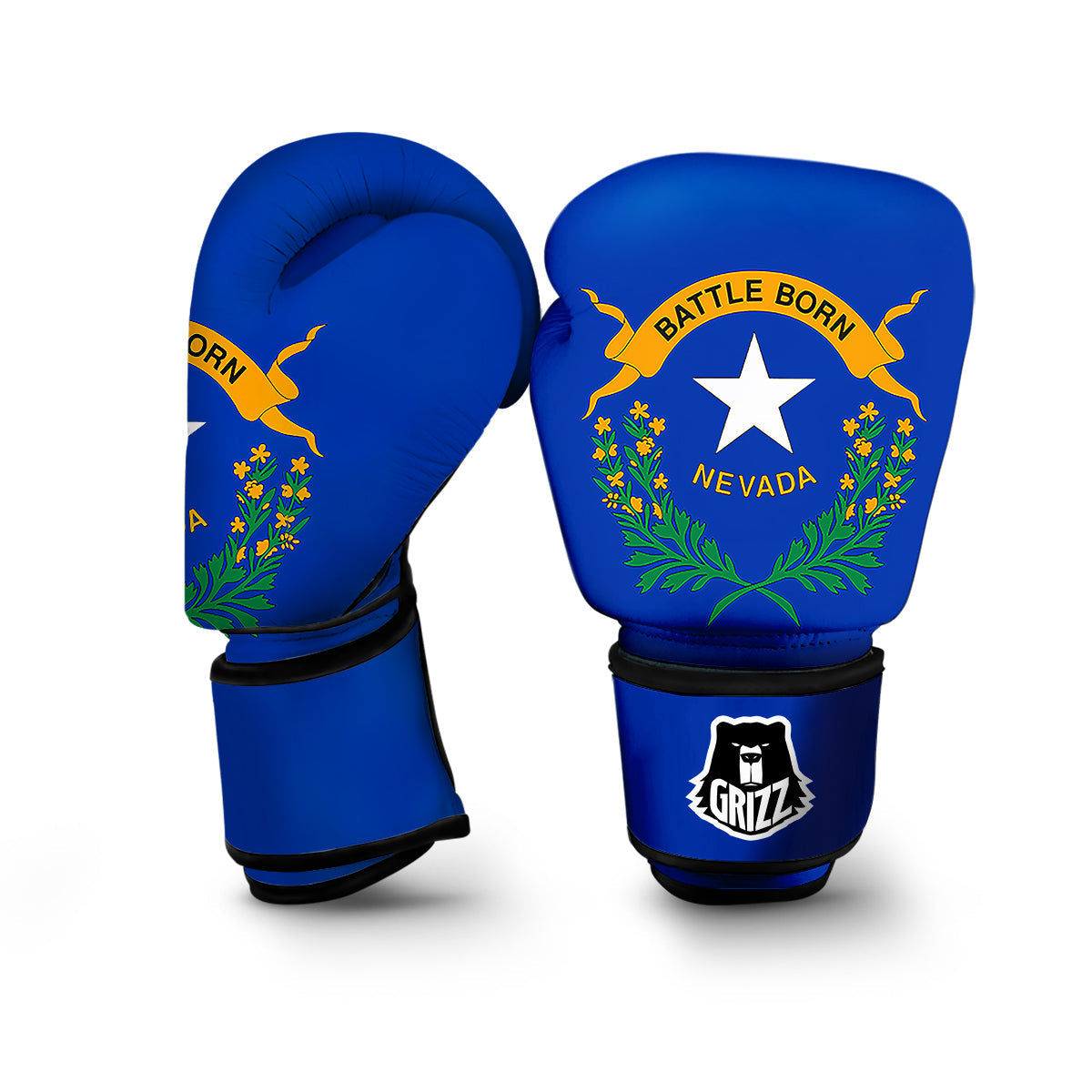 Flag Of Nevada Boxing Gloves-grizzshop