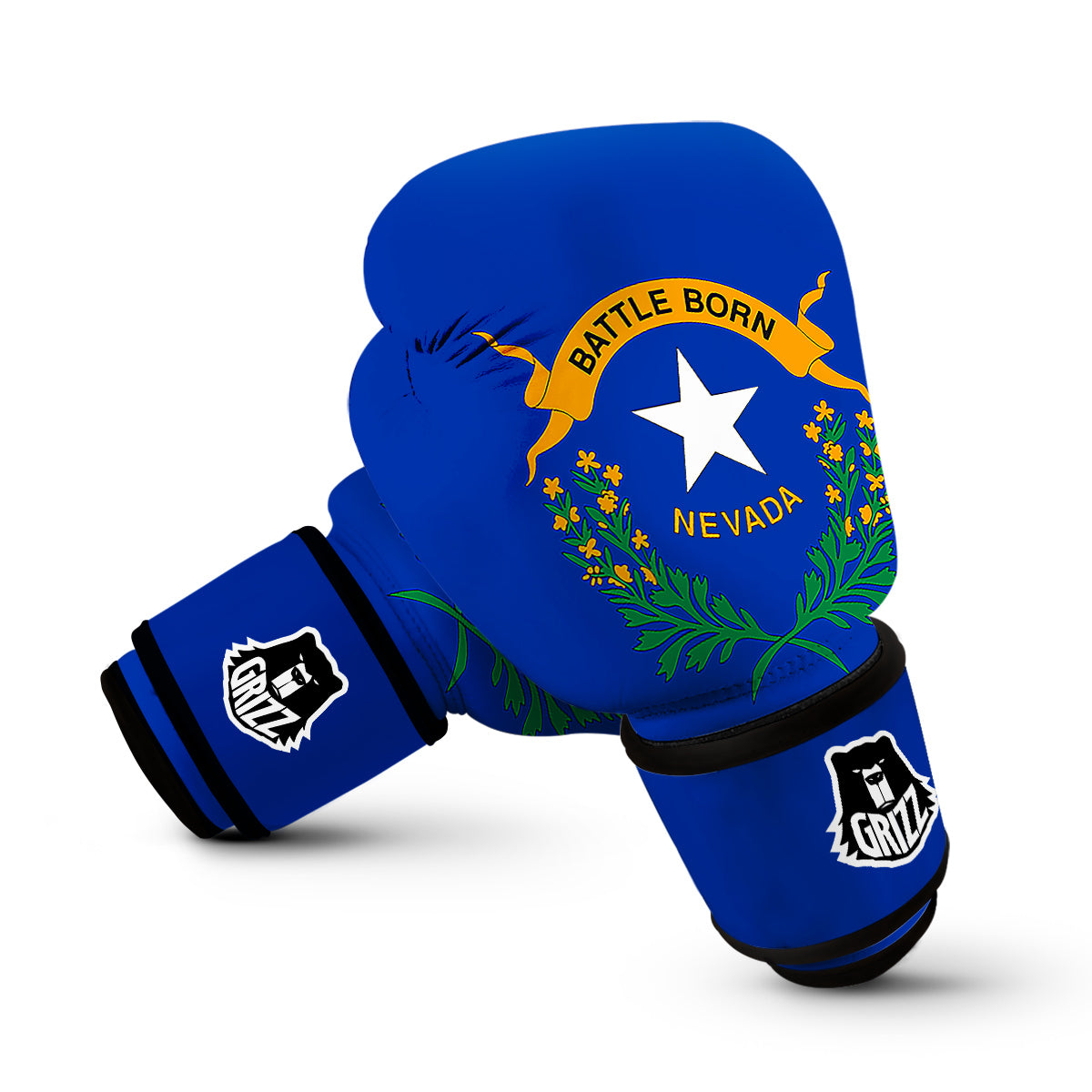 Flag Of Nevada Boxing Gloves-grizzshop