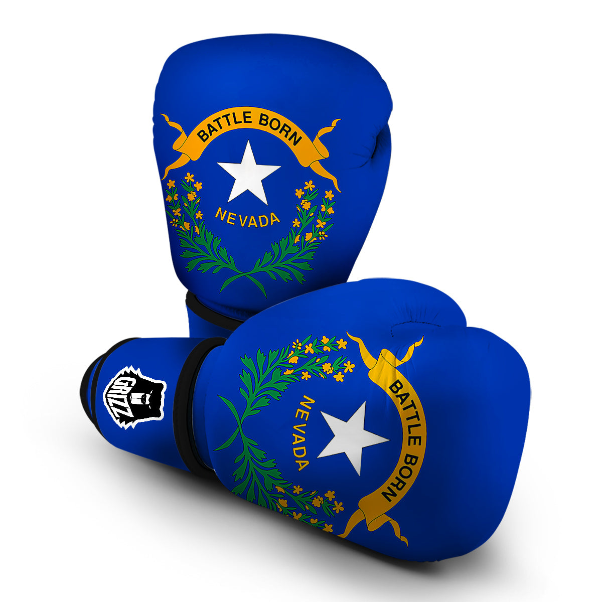 Flag Of Nevada Boxing Gloves-grizzshop