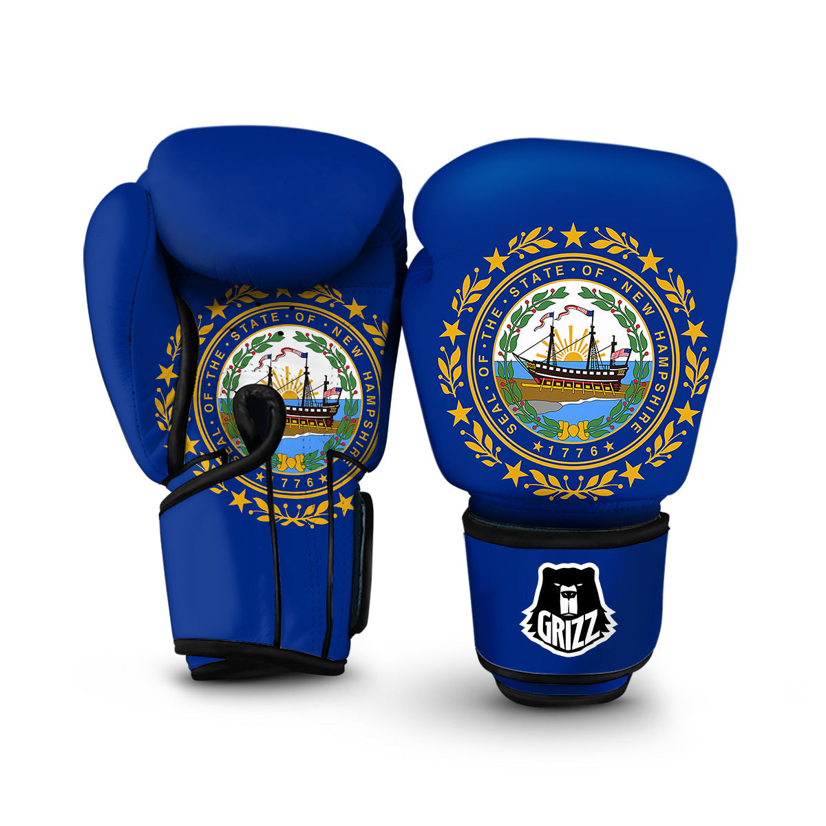 Flag Of New Hampshire Boxing Gloves-grizzshop
