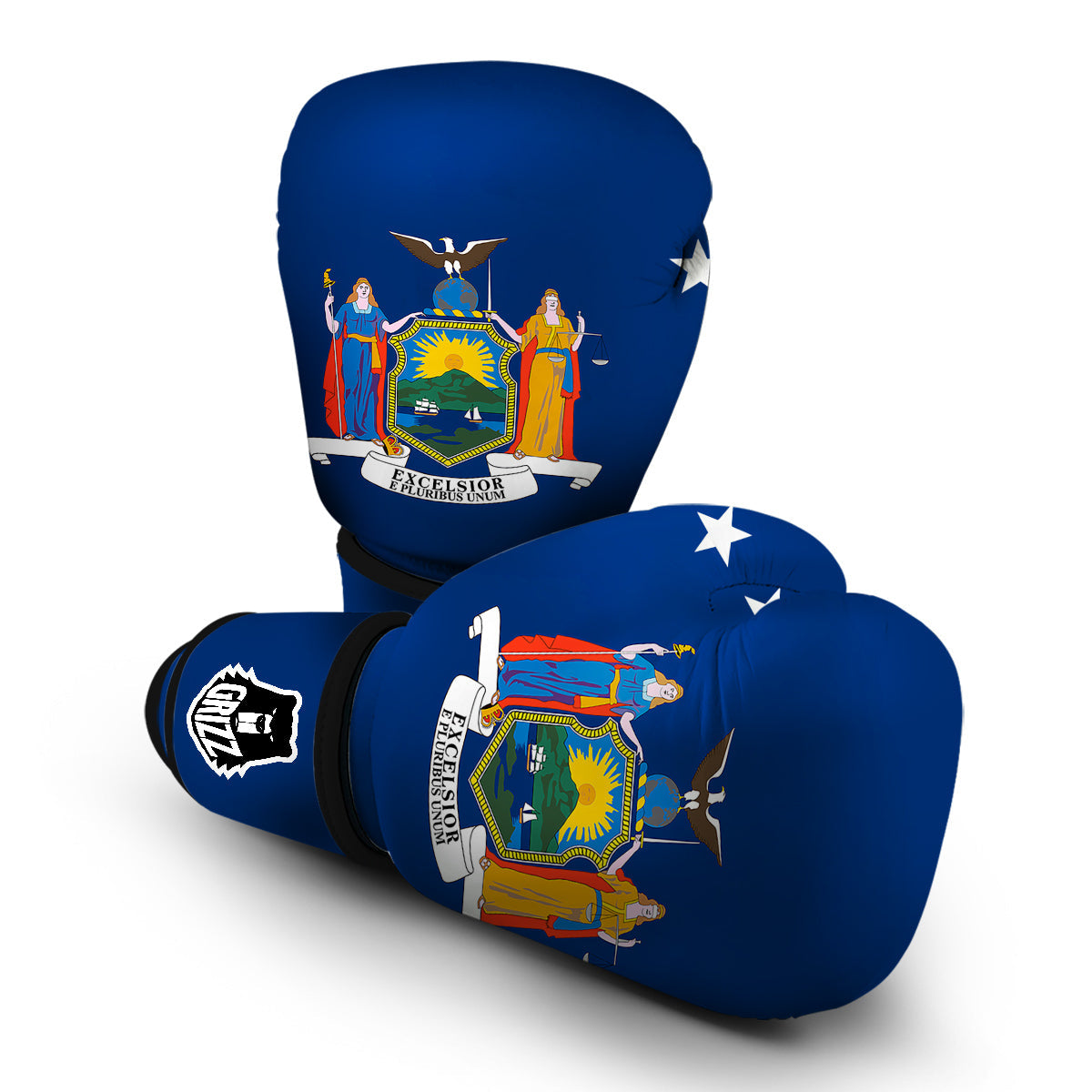 Flag Of New York Boxing Gloves-grizzshop