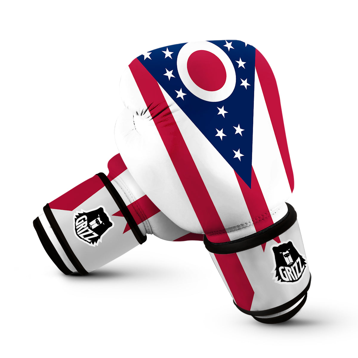 Flag Of Ohio Boxing Gloves-grizzshop