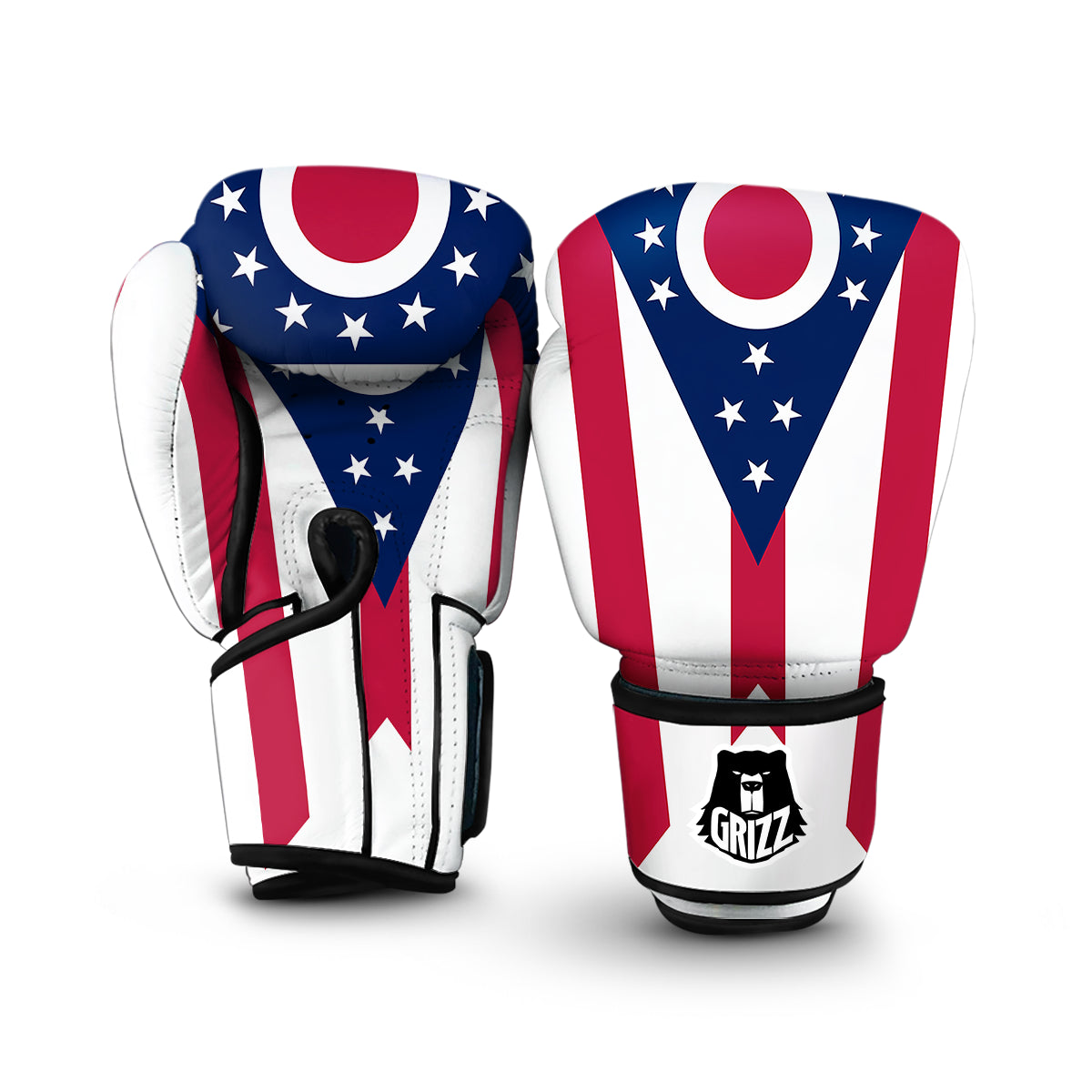 Flag Of Ohio Boxing Gloves-grizzshop
