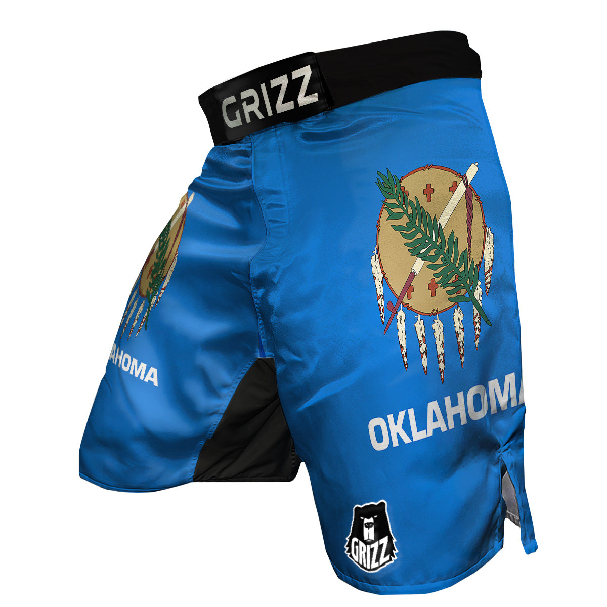 Flag Of Oklahoma MMA Shorts-grizzshop