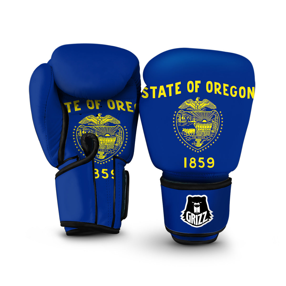 Flag Of Oregon Boxing Gloves-grizzshop