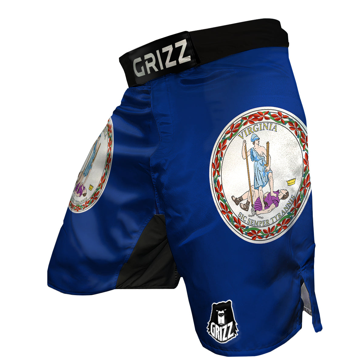 Flag Of Virginia MMA Shorts-grizzshop