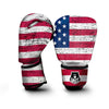 Flag USA Grunge Print Boxing Gloves-grizzshop
