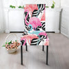 Flamingo Butterfly Hawaiian Tropical Pattern Print Chair Cover-grizzshop