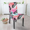 Flamingo Butterfly Hawaiian Tropical Pattern Print Chair Cover-grizzshop