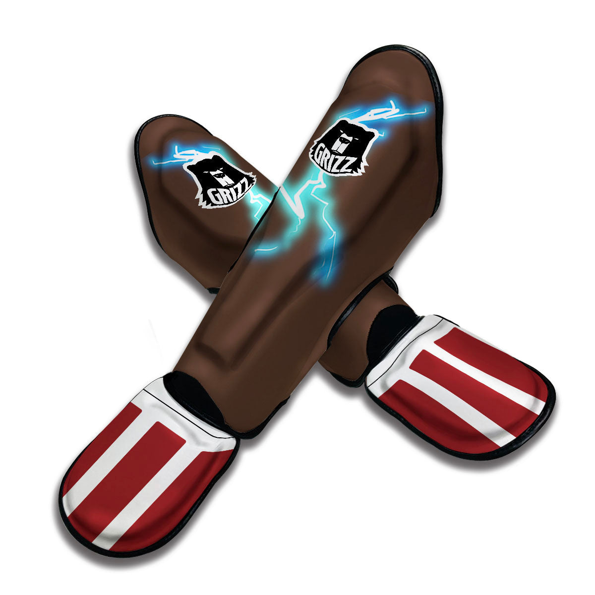 Fourth Raikage Muay Thai Shin Guards-grizzshop
