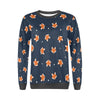 Fox Pattern Print Women's Sweatshirt-grizzshop