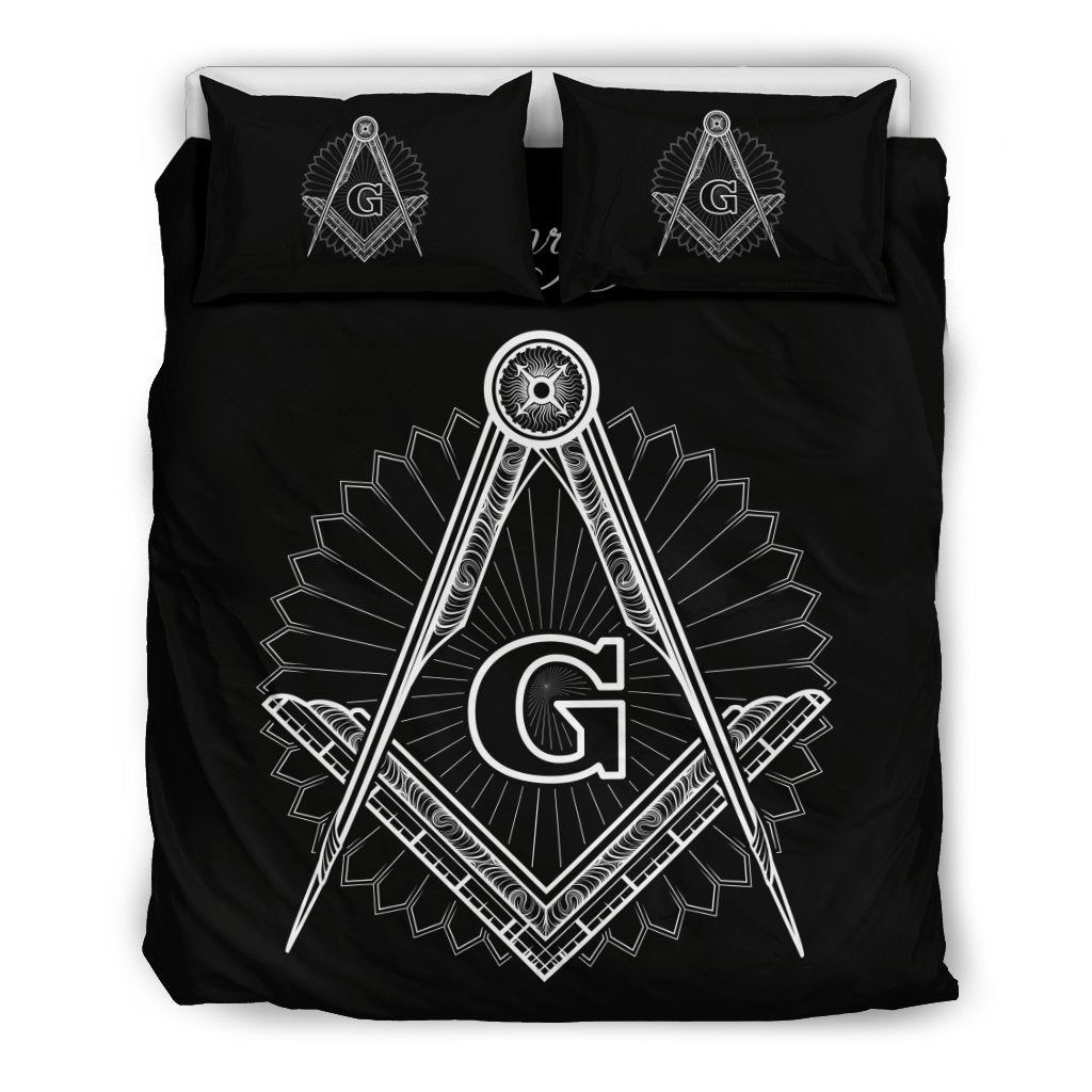 Freemason Masonic Duvet Cover Bedding Set-grizzshop