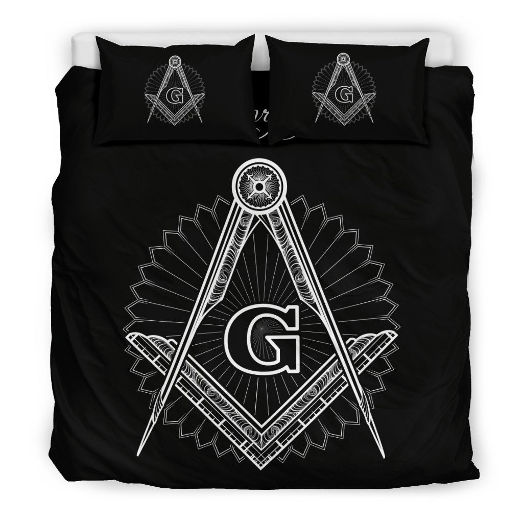 Freemason Masonic Duvet Cover Bedding Set-grizzshop