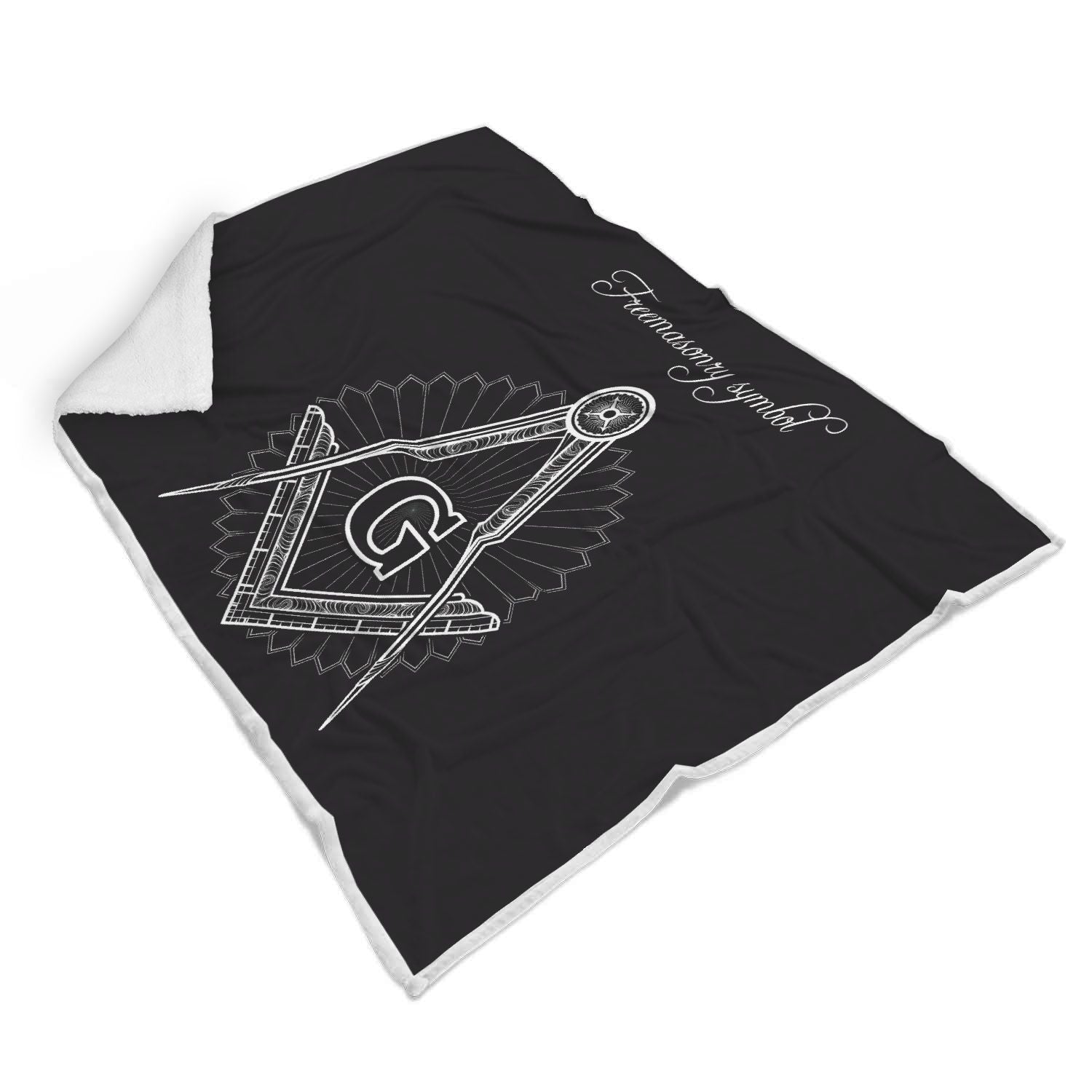 Freemason Masonic Throw Blanket-grizzshop