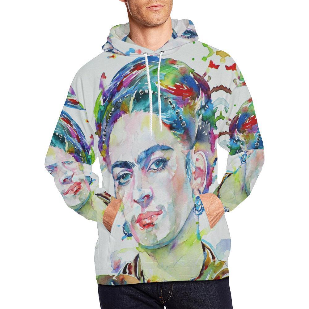 Frida Kahlo Art Hoodie-grizzshop
