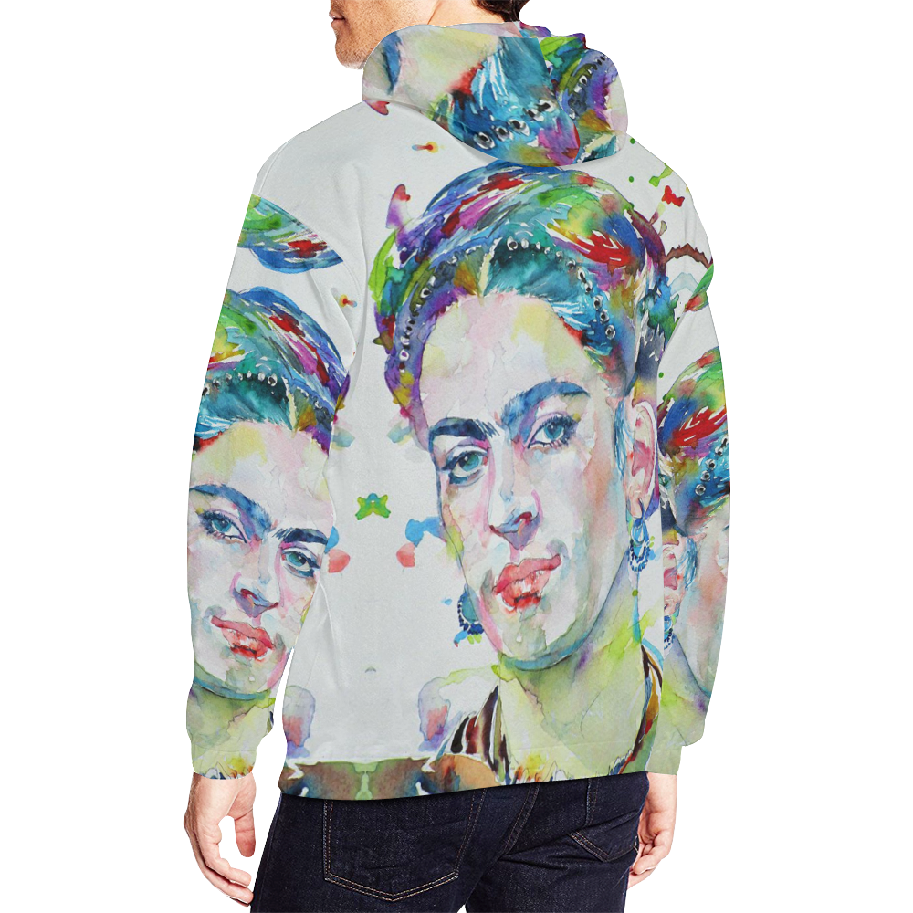 Frida Kahlo Art Hoodie-grizzshop