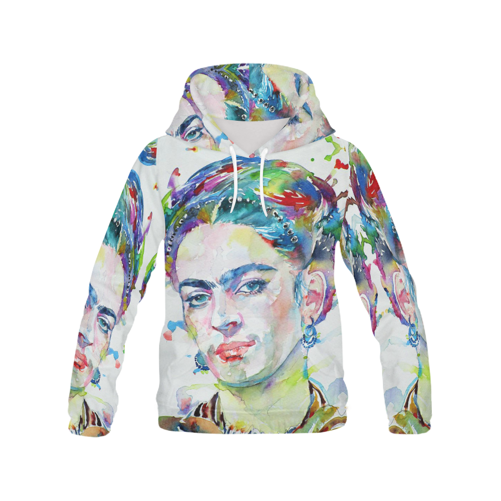 Frida Kahlo Art Hoodie-grizzshop