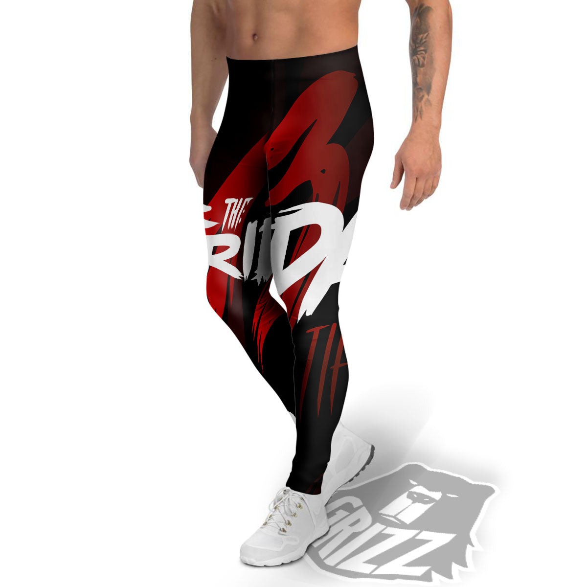 Friday 13 Print Men's Leggings-grizzshop