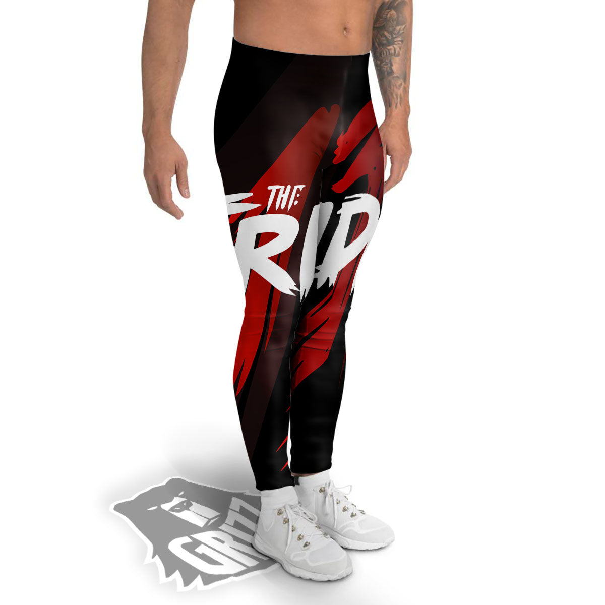 Friday 13 Print Men's Leggings-grizzshop