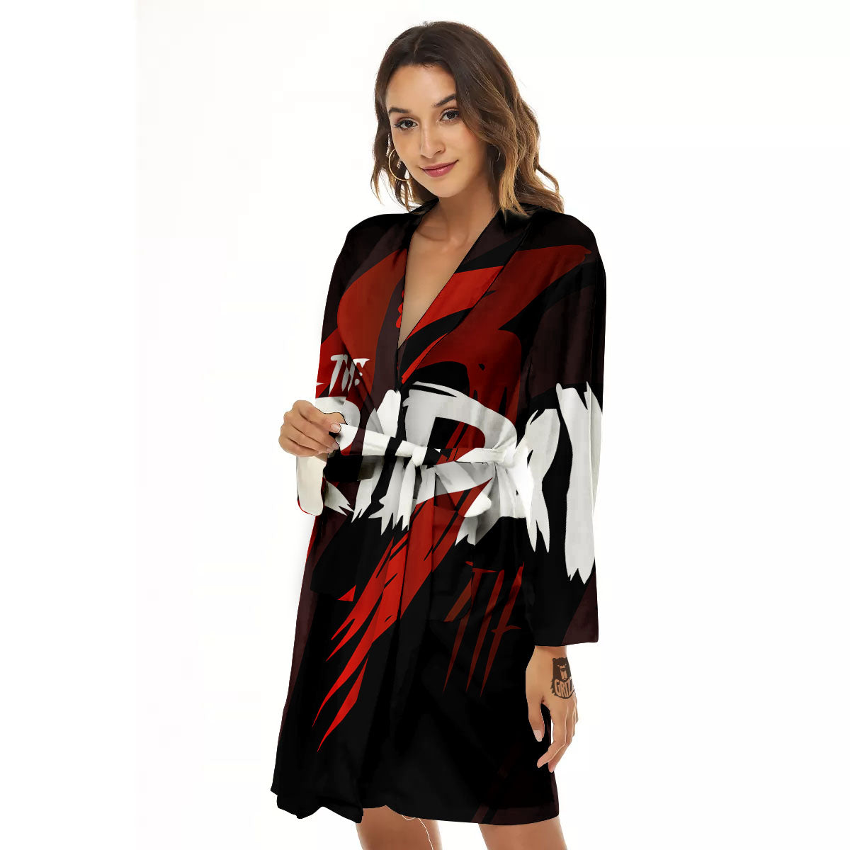 Friday 13 Print Women's Robe-grizzshop
