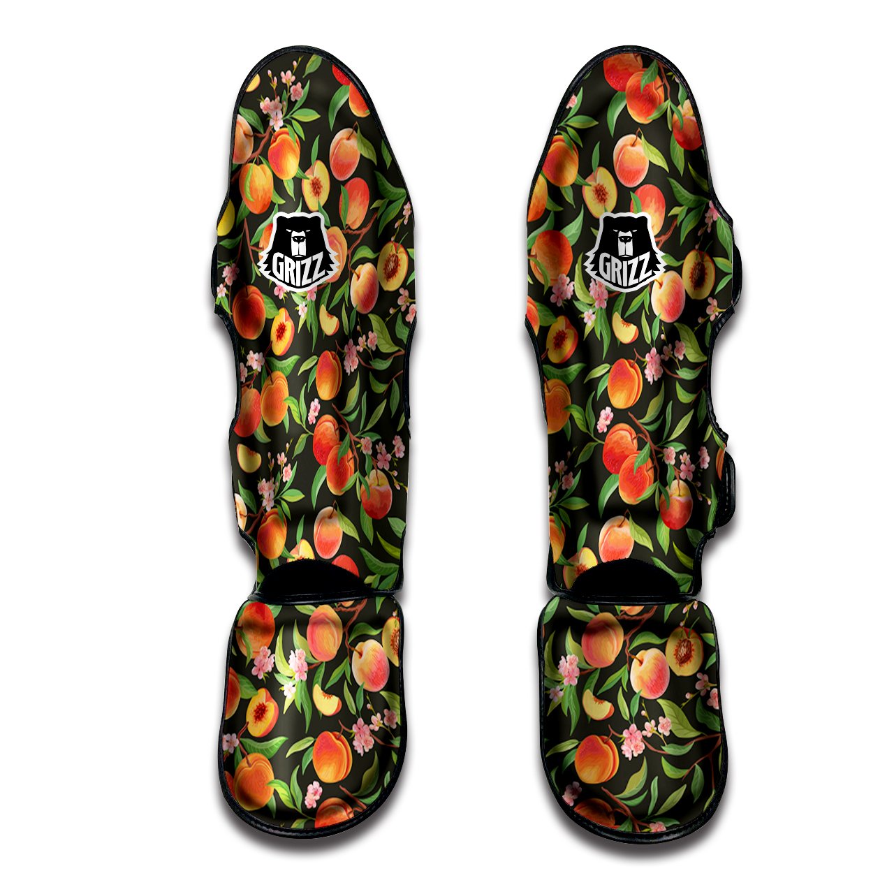 Fruit Ripe Apricot Print Pattern Muay Thai Boxing Shorts main image 1